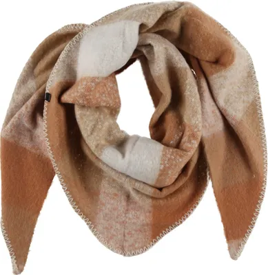Produktbild von XXL Schal Damen Frauen Halstuch   Beige/Weiß