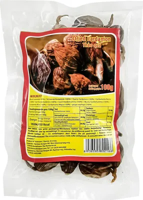 Produktbild von Vietnam schwarzer Kardamon Thao Qua Tsaoko 100g