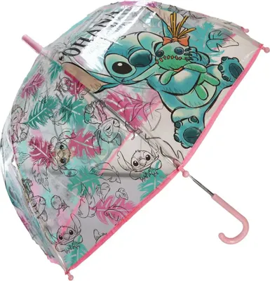Produktbild von Disney Lilo und Stitch Kinder Regenschirm Stabregenschirm Schirm D 70 cm