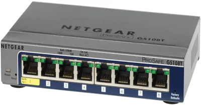 Produktbild von Netgear GS108T-200GES Switch NETGEAR 8x GE GS108T-200GES smartmanaged