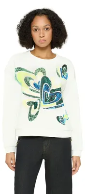Produktbild von Cartoon Sweat Kurz 1/1 Arm 1951 Patch Cream 42