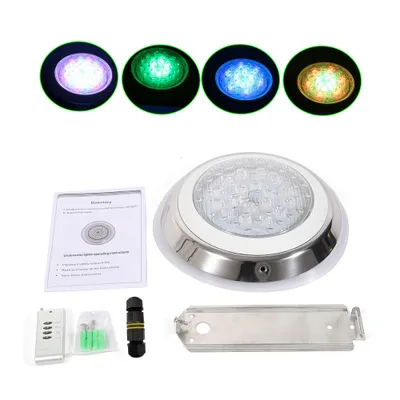Produktbild von Poolbeleuchtung Unterwasserlampe Poollicht Poollampe mit  Fernbedienung Unterwasser  RGB   Schwimmbad Lampe