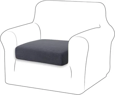 Produktbild von Möbelbezug Sofa-Sitzkissenbezüge, hochelastischer Kissenbezug, Sofakissenbezüge, Möbelschutz, Sofabezug, schützt Sofa, 1-Sitzer-Kissenbezüge f