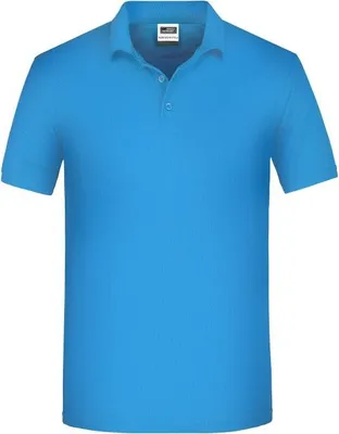 Produktbild von Pflegeleichtes und strapazierfähiges Polo aqua, Gr. 4XL