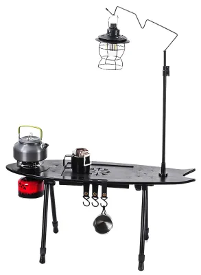 Productafbeelding van Draagbare Opvouwbare Campingtafel voor Buiten en Binnen