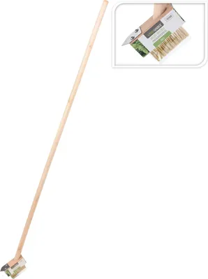 Produktbild von PRGN Bürste zur Entfernung von Abfallschäden mit Holzgriff 127 cm