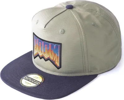 Produktbild von Doom Baseball Cap Snapback - Eternal - Retro Logo