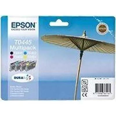 Obrázok produktu pre Epson T0445 - Atramentová kazeta / multibalenie - BK + C + M + Y (37 ml)