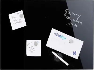 Image de Tableau magnétique en verre noir