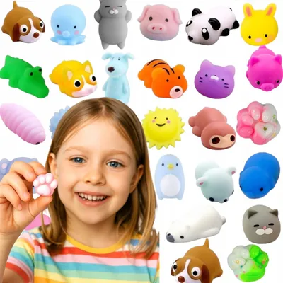 Produktbild von SquishySquishies Sensorisches Stressball Set 24 Stück