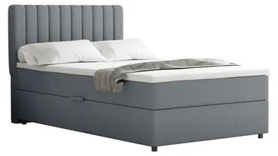 Produktbild von Boxspringbett 120x200 EVEREST, mit Topper, mit Bettkästen,  Einzelbett, , Panda Möbel