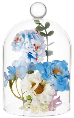 Glasglocke 99x154 mm, Präsentationsglocke für Deko