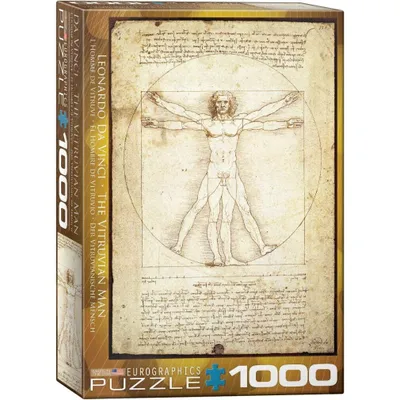 Produktbild von EUROGRAPHICS Puzzle Vitruvianischer Mensch
