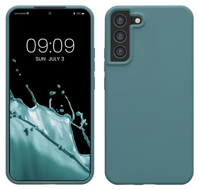 Produktbild von kwmobile Handyhülle für Samsung Galaxy S22 Plus Hülle - Case Silikon - Kabelloses Laden - Schutzhülle Cover in Antique Stone