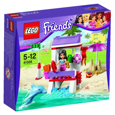 Obrázok produktu pre LEGO Friends Emma's Lifeguard Post, Stavebnica, 5 rok / roky, 78 kusov