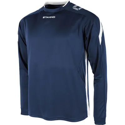Produktbild von Stanno Drive Trikot Langarm Kinder - Marine / Weiß