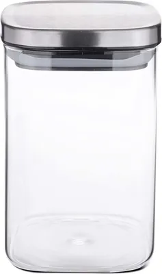 Produktbild von Karl Weis Vorratsdose Borosilikatglas eckig 1000 ml
