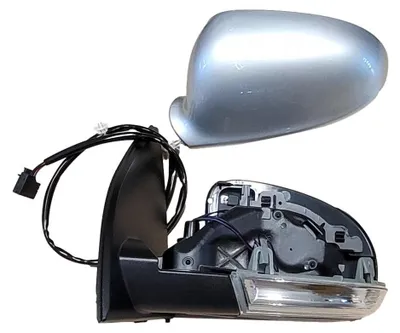 Produktbild von Außenspiegel Spiegel Links elektrisch Für VOLKSWAGEN GOLF V (1K), 10.03-05.09 Schrägheck LA7W SILBER