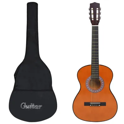 Zdjęcie produktu dla The Living Store Gitara klasyczna dla początkujących z pokrowcem 3/4 36"