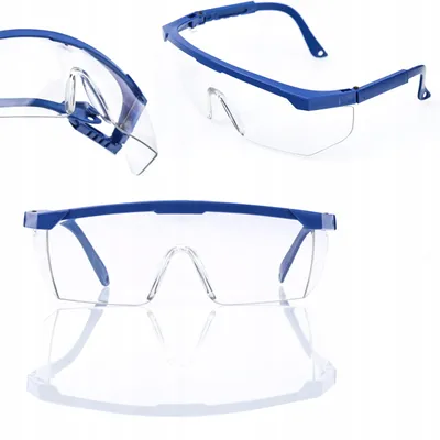 Image de Rosfix Lunettes de Sécurité – Verres en Polycarbonate | Conformes à la Norme EN-166, Légères | Sécurité au Travail, Protection UV, Confort
