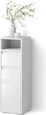Produktbild von Midischrank Livinity Savuto Weiß 30.2 x 96.3 cm, Model 52761