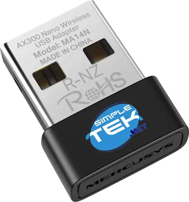 Image de Mercusys USB Nano Wi-Fi Adapter MA14N (AC3000/Dual Band USB)