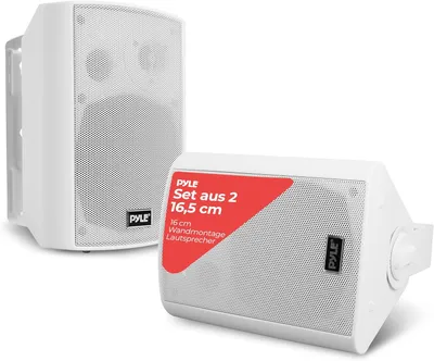 Obrázok produktu pre Pyle Vodotesný box Vonkajší a vnútorný reproduktor - Vonkajší reproduktor Bluetooth pre záhradné hudobné boxy, Vonkajší reproduktor k bazénu Vodotesný 300W