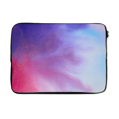 Produktbild von MuchoWow® Laptop Hülle 14 ZollAbstrakter Hintergrund aus Tinte Laptoptasche - Laptoptasche - Stoßsicher - Schutzhaube