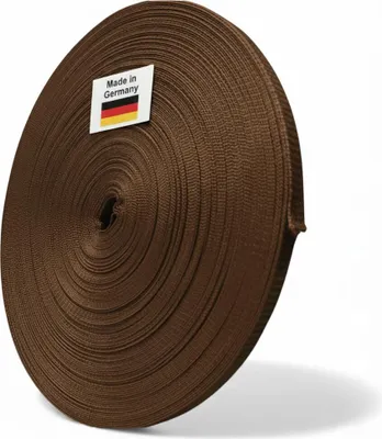 Produktbild von Rollladengurt 14 mm 50 m braun | UV- & witterungsbeständig