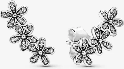 Produktbild von PANDORA Ohrstecker Blumen Sterlingsilber 290744CZ