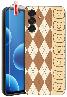 Produktbild von Hüllen für das Samsung A37 5G – Designs | Mattes Silikon-Case + 9H-Glas