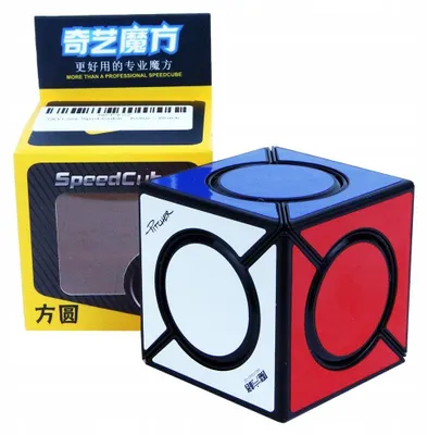 Produktbild von QiYi Six Spot Cube Schwarz Logikspiel