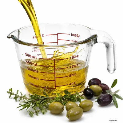 Produktbild von SKALA Messbecher 500ml Glas mit Skalen Milliliter Unzen Cups Messkrug