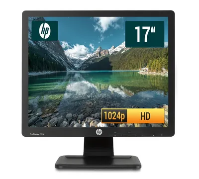 Produktbild von HP P17A 17 Zoll HD TFT Flachbildschirm Monitor - schwarz - VGA - 1024p - High Definition
