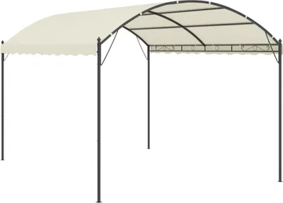 Produktbild von vidaXL Pavillon Stoff Creme