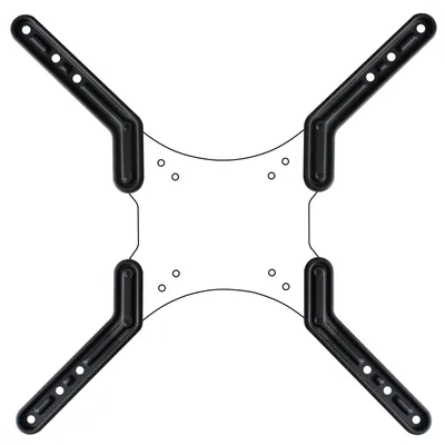 Produktbild von VESA Adapter für LCD LED OLED Fernseher Halterung Erweiterung um 20 cm (von VESA 200 auf 300 400 Verlängerung) schwarz Modell: AD22BK
