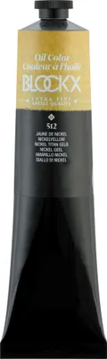 Produktbild von Blockx Ölfarbe, Nickeltitangelb - Tube 200ml - Nickelgelb 216512BXC