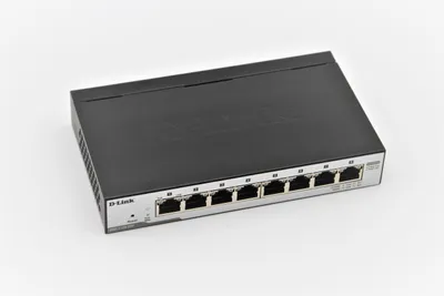 Produktbild von D-Link DGS-1100-08P 8-Port Layer2 PoE EasySmart Gigabit Switch