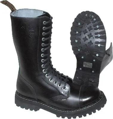 Produktbild von Steel - Full Black, 15-Loch Boots