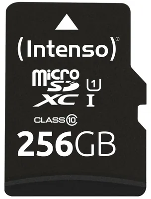 Image de Intenso microSD UHS-I Performance 256GB
