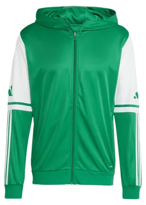 Produktbild von Adidas - "Squadra 25" Hoodie mit durchgehendem Reißverschluss für Herren PP4369 (L) (Grün)