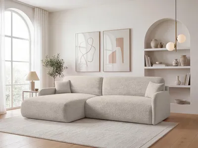 Produktbild von FurMeb24 ECKSOFA mit Schlaffunktion und bettkasten PIERRO L 253 cm × 175 cm × 88 cm Stoff Anthology 1