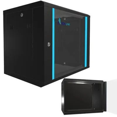Zdjęcie produktu dla Extralink 9U 600x450 Black | Rack cabinet | wall-mounted