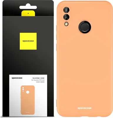 Image de Coque en silicone SPACECASE Coque en silicone pour Huawei P20 Lite Orange