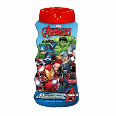 Imagen del producto de Champú y gel de ducha Lorenay Avengers, 475 ml