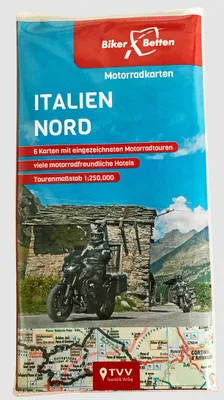Obrázok produktu pre Sada motocyklových máp severného Talianska