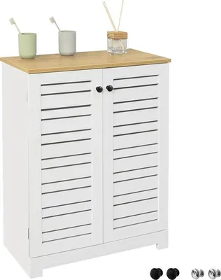 Image de Armoire de salle de bain - Aérée - 60 x 82 x 30 cm