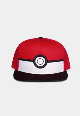 Zdjęcie produktu dla Czapka Pokemon - Pokeball (Rot/Weiß)