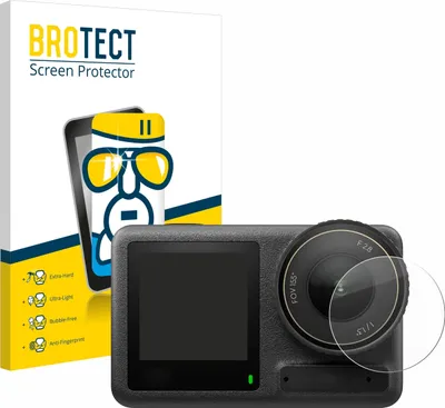 Produktbild von BROTECT Schutzglas für DJI Osmo Action 4 (Linse) Schutzfolie Panzer Folie Glas Display Schutz klar