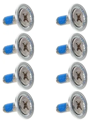 Imagen del producto de Elzusha - 8 tornillos para fijaciones de snowboard, fabricados en acero inoxidable